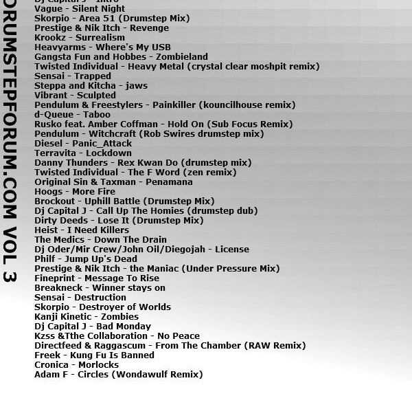 DJ Capital J - DrumStepforum Mix (2010.11.07)