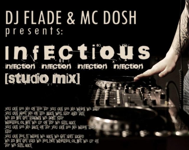 Dj Flade & MC Dosh - Infectious infection [studio mix] (2009)