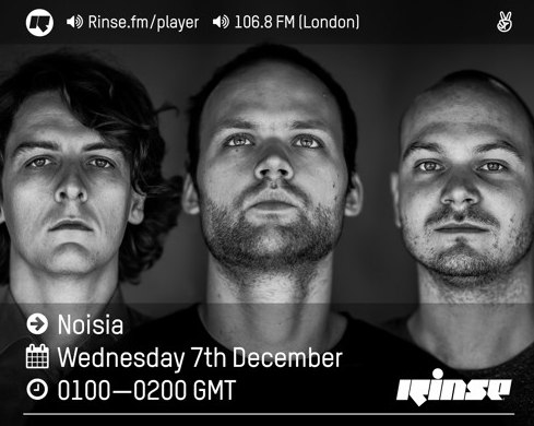 Rinse FM Podcast - Noisia - 7th December 2016